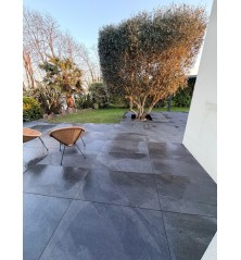 Carrelage Etna Polis 60 x 60 x 2 cm : Ty Gravillons à Quimper - Pleuven