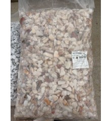 Galet de marbre rose en 10/30 - Sac de 25 kg