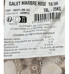 galet de marbre rose en 10/30 | Galets : Ty Gravillons à Quimper - Pleuven