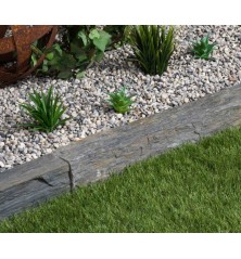 Bordure de schiste 80 x 6/10 cm : Ty Gravillons à Quimper - Pleuven