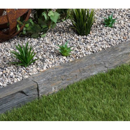 Bordure de schiste 80 x 6/10 cm : Ty Gravillons à Quimper - Pleuven