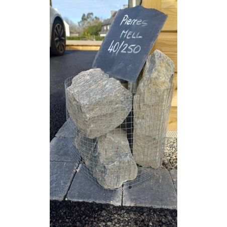 Pierre Mell 40/250 | pierres : Ty Gravillons à Quimper - Pleuven