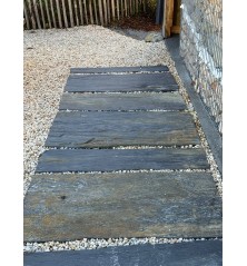 Dalle de schiste | décoration : Ty Gravillons à Quimper - Pleuven